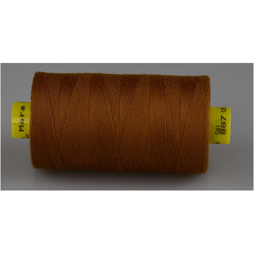 Mara M120 TAN Polyester Thread x 1000mt Colour No.887