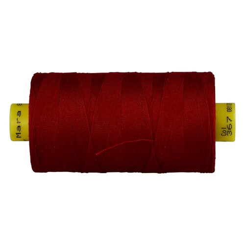 Mara 30 Dark Red Polyester Sewing Thread Tex 100 x 300mt Colour 367