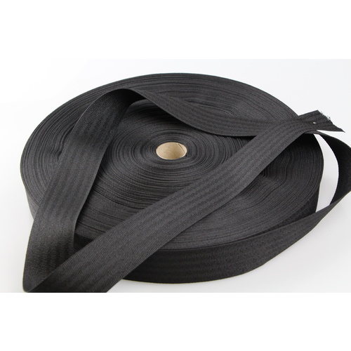 Polyester binding tape BLACK 36mm x 100mt